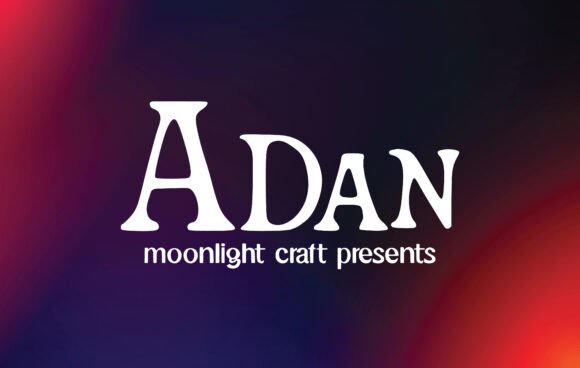 Adan: A Script Font Review for Real-World Branding