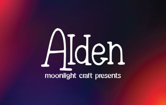 Alden Handwritten Font: Elevate Your Craft Branding