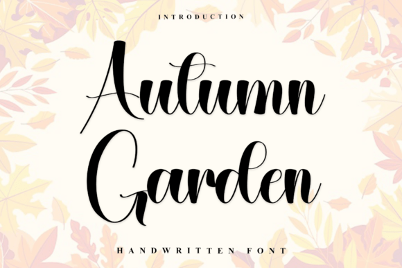 Autumn Garden Font for Branding That Feels Warm and Inviting