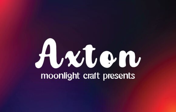Axton: The Handwritten Font That Elevates Small Business Branding