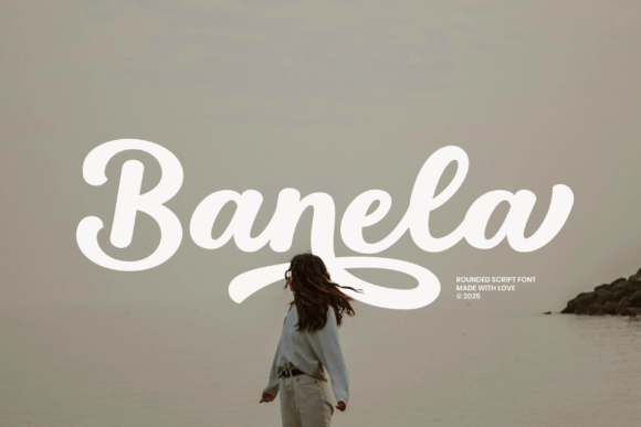 Banela: A Soft Script Font for Elegant Editorial Design