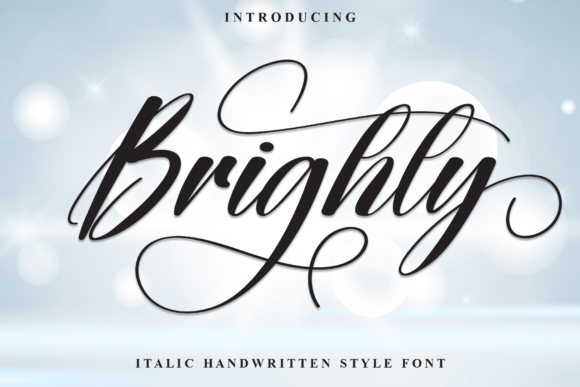 Brighty: A Playful Script Font for Modern Branding