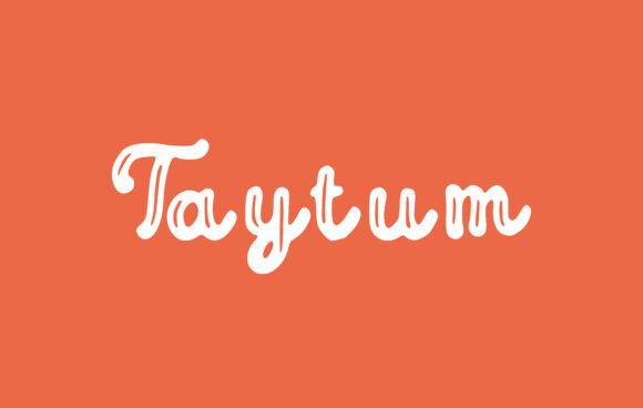 Bring Your Shop to Life with the Taytum Handwritten Typeface
