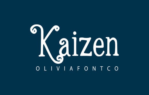 Bringing Romance to Branding with the Kaizen Font