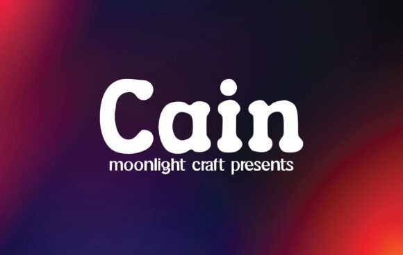 Cain – A Handwritten Font for Digital Creativity
