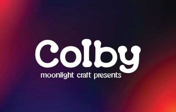 Colby: A Handwritten Typeface for Modern Digital Branding