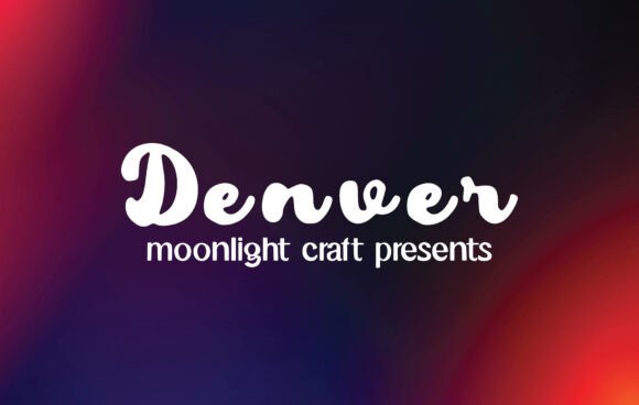 Denver: The Handwritten Typeface That Elevates Your Craft Brand
