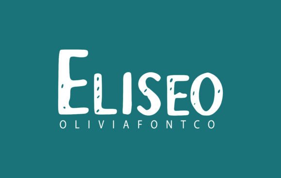 Eliseo: A Handwritten Font with Romantic Elegance