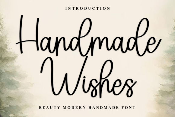 Handmade Wishes: A Festive Typeface for Editorial Design