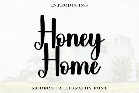 Honey Home: The Sweet Handwritten Typeface for Warm Brand Identity
