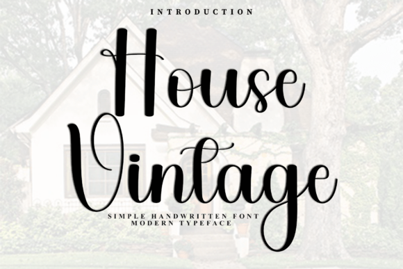 House Management: A Festive Font for Editorial Design