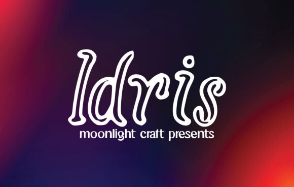 Idris: A Handwritten Typeface for Authentic Brand Identity