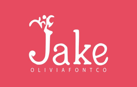 Jake Font: A Romantic Touch for Creative Branding
