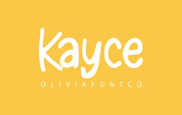 Kayce Font for Editorial Design and Creative Projects