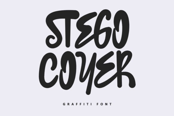 Stego Coyer: A Bold Graffiti Font for Web Design