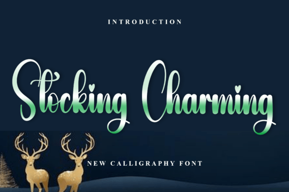 Stocking Charming: A Festive Font for Holiday Branding