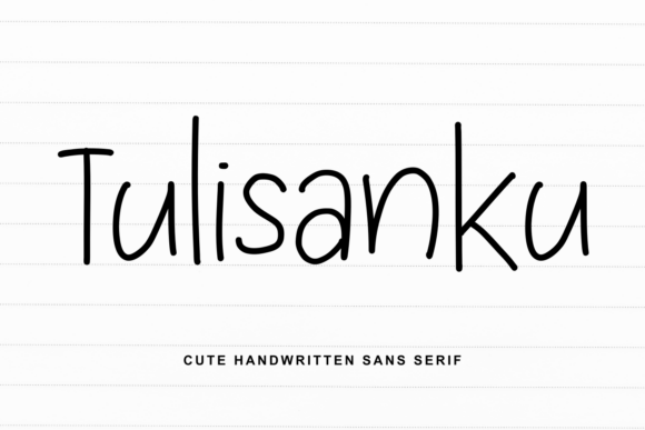 Tulisanku: A Modern Handwritten Font for Editorial Design